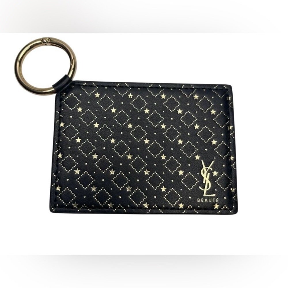 YSL 
 YSL Holiday keyring Mirror limited new Black Novelty
New